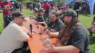 Bloodstock 2023 Interview Gatecreeper [upl. by Ettenirt392]