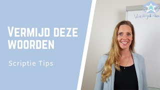 VERMIJD deze WOORDEN in je scriptie  Scriptie TIPS [upl. by Ranger]