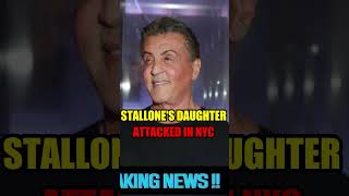 Sylvester Stallones Daughter ATTACKED in NYC [upl. by Rudolph]