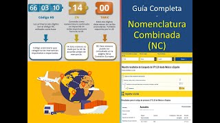 🌍📊 La Nomenclatura Combinada NC Guía Completa 🚢 [upl. by Yetnom25]