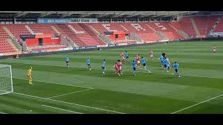 Rotherham United VS Doncaster Rover Richard Wood testimonial match Vlog [upl. by Samp295]