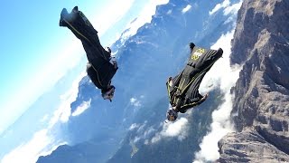 Freestyle Wingsuit Flying Above the Dolomites  Soul Flyers [upl. by Anonyw]