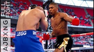 Full Fight  Anthony Joshua Vs Matt Legg KO [upl. by Shaya]