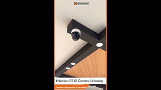 Hikvision 2MP PT IP Camera Unboxing Installation amp Video QualityMODEL DS2DE2C400MWGE [upl. by Lesko]