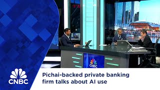 Pichaibacked private banking firm talks about AI use [upl. by Eimmat]