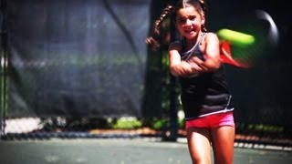 Unstoppable 9YrOld Tennis Prodigy [upl. by Erdman]