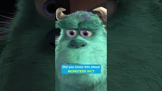 Did you know this about MONSTERS INC [upl. by Lait546]