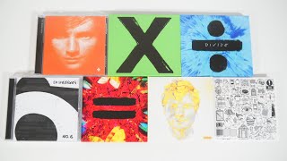 Ed Sheeran Studio Albums Unboxing [upl. by Lakym428]