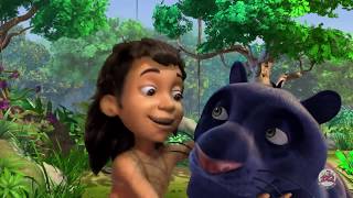 Jungle Book Title Song  Character Introduction  Animation Cartoon  Power Kids [upl. by Benton]