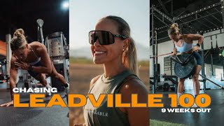 CHASING LEADVILLE 100  9 Weeks Out  Road Runs Hybrid Training and Mini Taper [upl. by Ydennek]