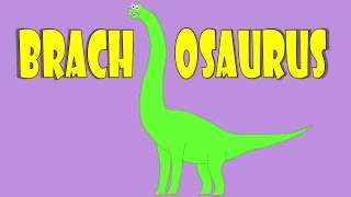 Brachiosaurus for Kids  Dinosaurs for Kids Brachiosaurus [upl. by Nelyahs]