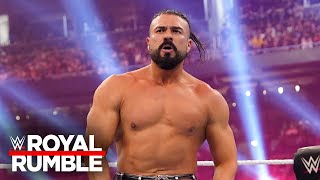 Andrade makes a stunning return Royal Rumble 2024 highlights [upl. by Nohpets916]