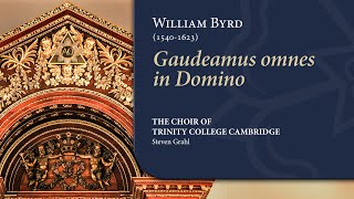 Byrd  Gaudeamus omnes in Domino All Saints  The Choir of Trinity College Cambridge [upl. by Allison]