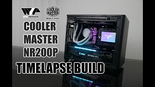 COOLER MASTER NR200P TIMELAPSE BUILD [upl. by Kcid238]