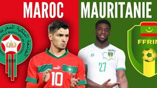 🇲🇦BRAHIM DIAZ × RAHIMI titulaire face à la Mauritanie  Maroc  Mauritanie lavant match [upl. by Penland]