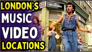 London Music Video Locations Then amp Now 1960s1990s [upl. by Ozen]