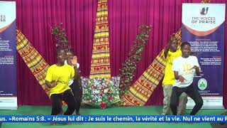 DemiFinale  THE VOICES OF PRAISE   Groupe de Danse GRACE DIVINE  Baptiste ELSHADDAÏ [upl. by Kreda]