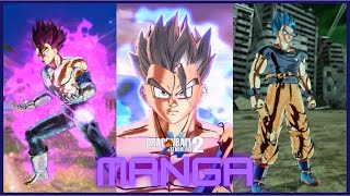 CAC All DBS Manga EPIC TransformationsAwoken Skills  Dragon Ball Xenoverse 2 Mods [upl. by Halbeib]