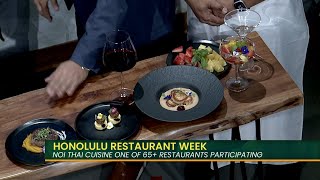 Noi Thai Cuisine Featured in Honolulu Restaurant Week [upl. by Shandee]