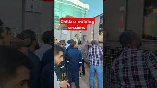 Chillers training sessions [upl. by Aekahs]