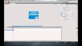 How To Create A Flash Countdown Timer Using Actionscript 30 Tutorial  Part 1 [upl. by Leonie]