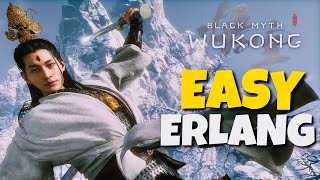 HOW TO BULLY Erlang The Sacred Divinity  Black Myth Wukong Secret Boss [upl. by Farleigh]