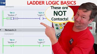 Siemens PLC Basics Normally Open and Normally Closed the EASY WAY [upl. by Zigrang611]