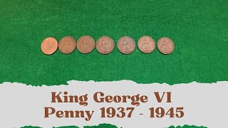 King George VI Penny 1937  1945 [upl. by Meave832]