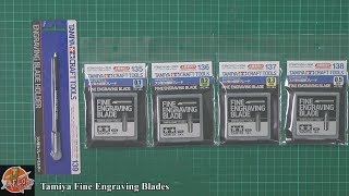 Tamiya Fine Engraving Blades review [upl. by Dorkus]