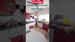 Semifurnished resale flat sale in pallikaranaiGated communityon road project videos shortfeed [upl. by Orelee]