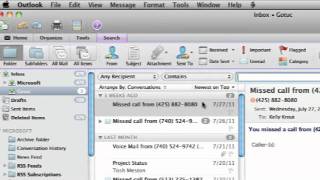 Search in Outlook for Mac 2011 [upl. by Tala445]