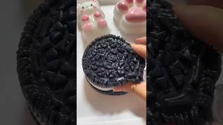 What a soft Oreooreo oreos cookies inedible squishy handmade tabasquishy decompression [upl. by Akihsat]