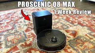 1 Week Review of Proscenic Q8 Max [upl. by Konopka]