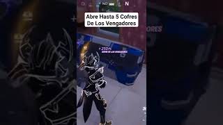 Abre Hasta 5 Cofres De Los Vengadores En Fortnite Marvel En La Misma Ubicación fortnite avengers [upl. by Nnylirak]