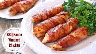 Bacon Wrapped Chicken in 30 Minutes [upl. by Ardiek]