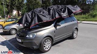 Automatic Weatherproof Car Tent by Lanmodo [upl. by Bakki]