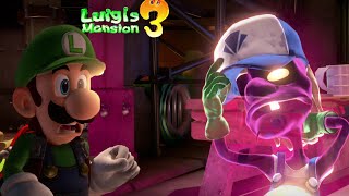 B2 floor Luigis mansion 3  fight with plumber ghost [upl. by Tanny680]