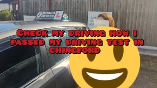 Chingford test route test time 1044am  Learner passed her driving test with 5 driving faults 😀 [upl. by Kacie100]