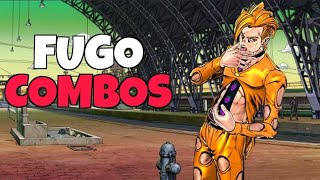 Fugo Combos  JoJos Bizarre Adventure All Star Battle R [upl. by Avek]