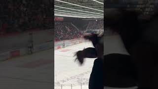 HC Olomouc vs HC Vitkovice goalll ultras extraliga icehockey [upl. by Aisereht]