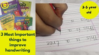 3 important things to do at home for neat handwriting  Improve handwriting in 35 year old kids [upl. by Potts735]