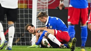 Leon Goretzka unfair foul Vs LiechtensteinGoretzkaLiechtenstein [upl. by Telfer732]