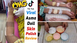 TikTok Viral Asma Doll Fair amp Care Skin Polishes Work or Not  Honest Review [upl. by Ellebasi]