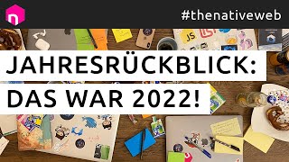 Jahresrückblick Das war 2022  deutsch [upl. by Odinevneib299]