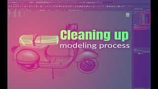 Three common commands in the modeling process in Autodesk Maya [upl. by Zinck]