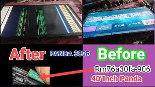 Led Tv 40quot inch Panda 385R Display Vertical lines Repair ledtv panda385r mi sonytv [upl. by Matrona]