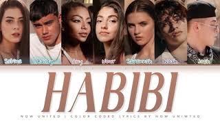 Now United  “Habibi”  Color Coded Lyrics [upl. by Bores]