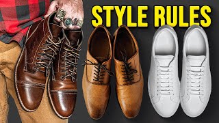 How To Style Sneakers Boots and Dress Shoes [upl. by Lennard831]