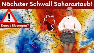 Achtung Alarmstufe Orange SaharastaubAttacke Deutschland heißer als Spanien [upl. by Ricca]