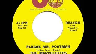 1961 HITS ARCHIVE Please Mr Postman  Marvelettes a 1 record [upl. by Hendrika]